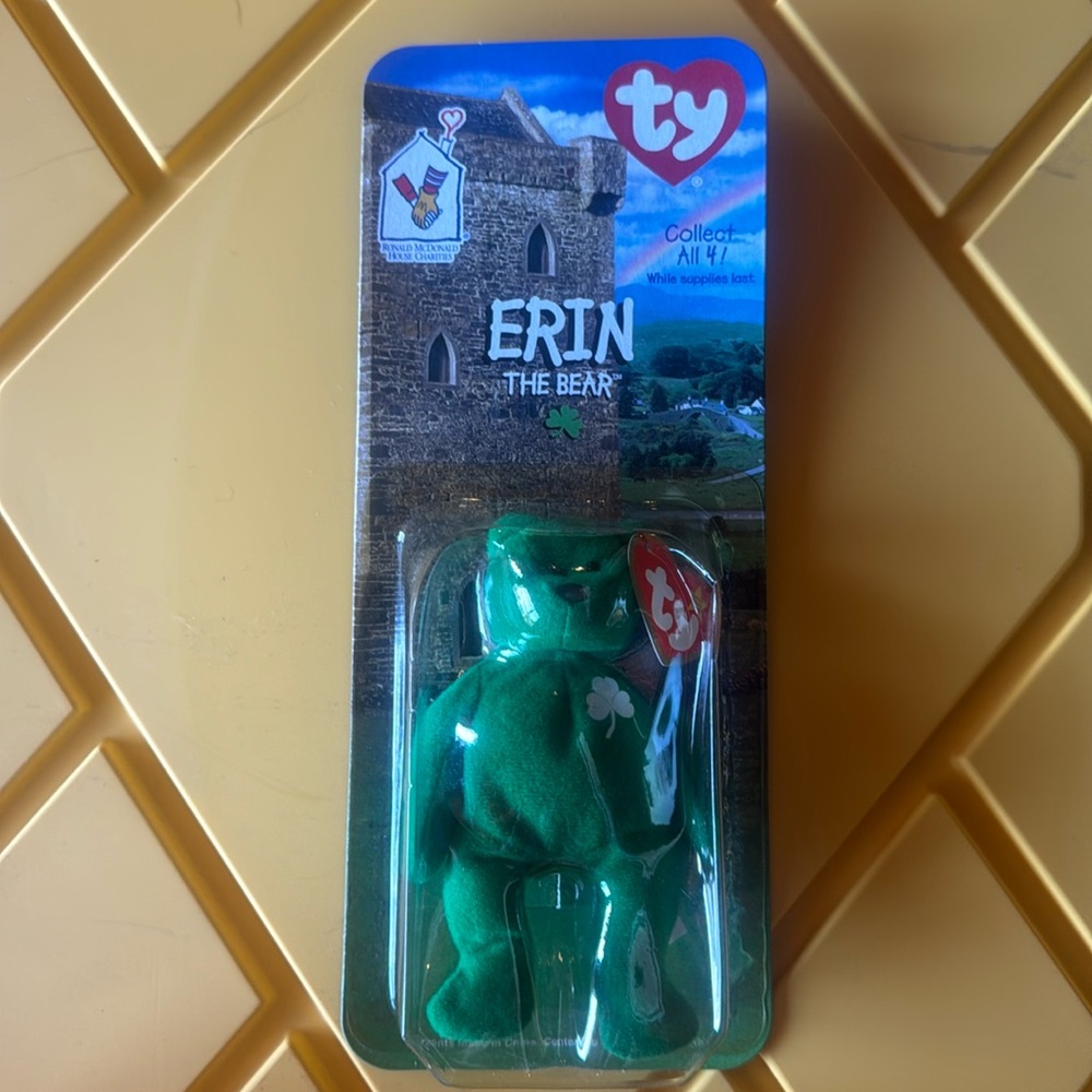 Erin The Bear Ty Beanie Baby